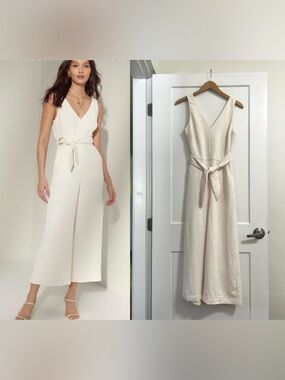 NWOTS Wilfred Écoulement V-Neck Jumpsuit Sz 4
